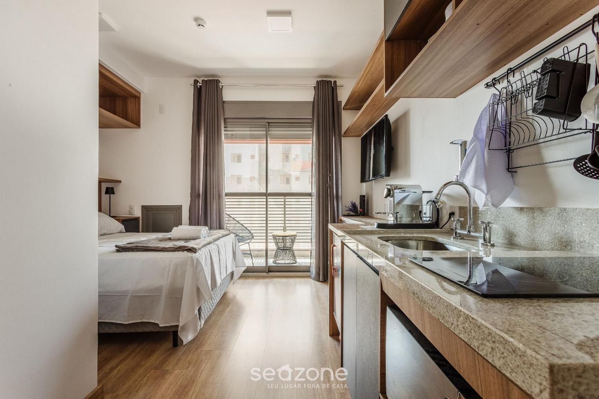 Apartamento Hmo - Estudios Completos Em Predio C/ Piscina São Paulo