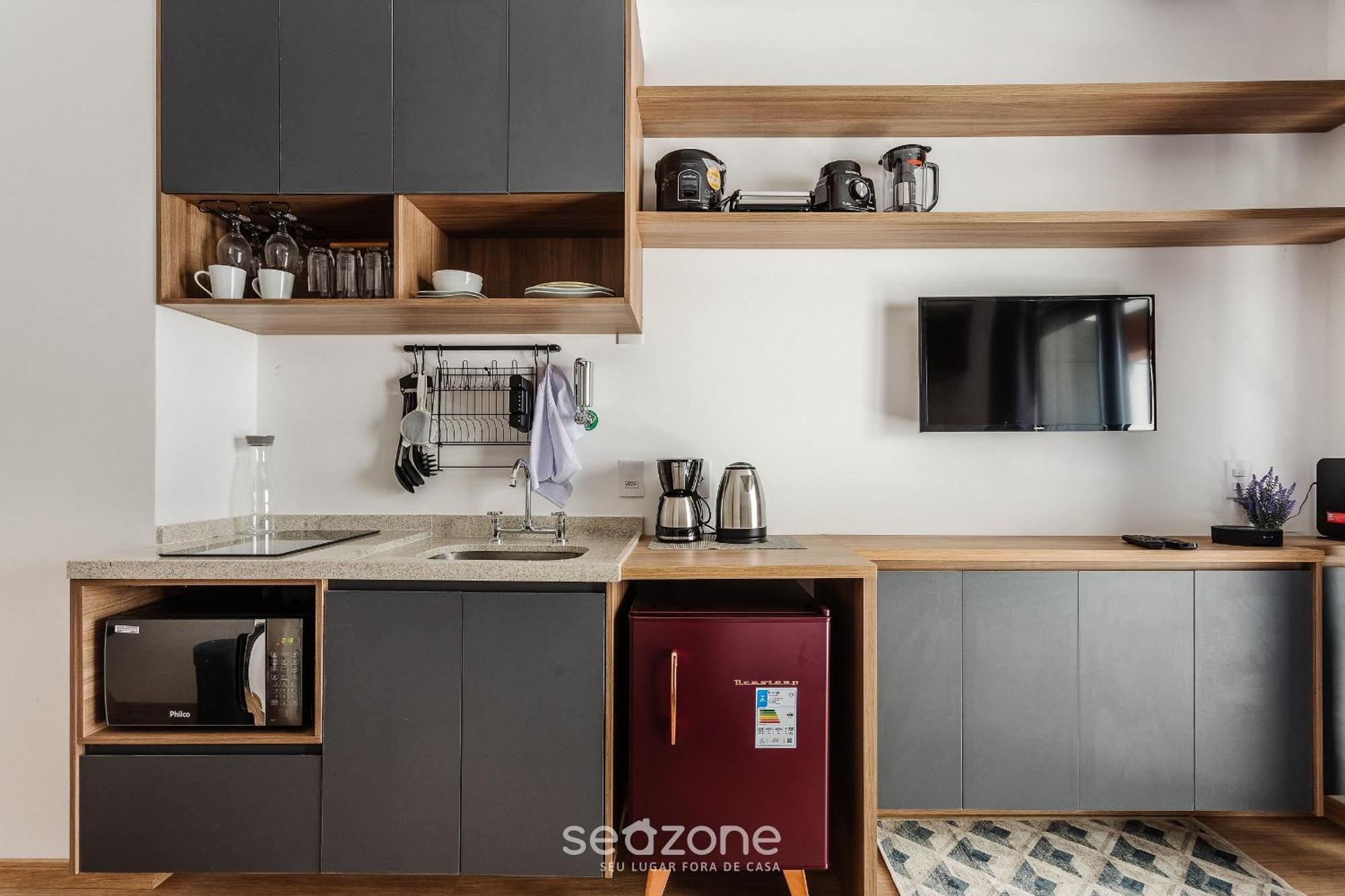 Apartamento Hmo - Estudios Completos Em Predio C/ Piscina